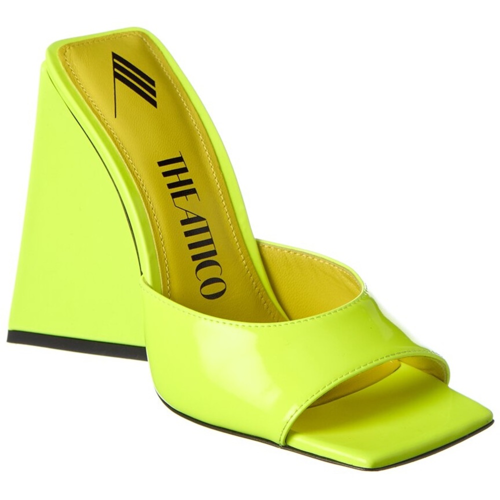NEW!!! Attico Devon patent faux leather sandals